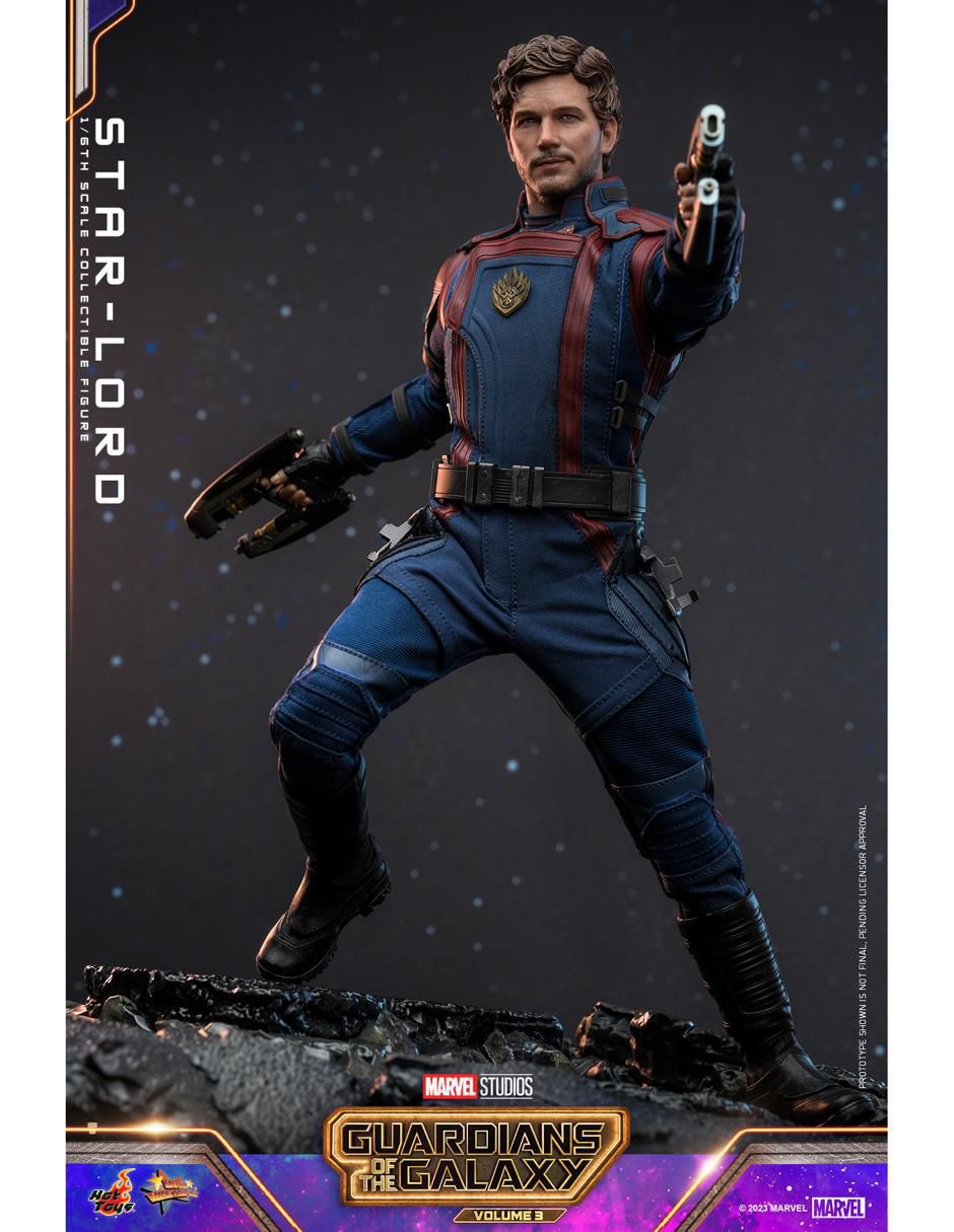 Figura de colección articulada Guardians of the Galaxy Vol. 3 Star-Lord collectors 3