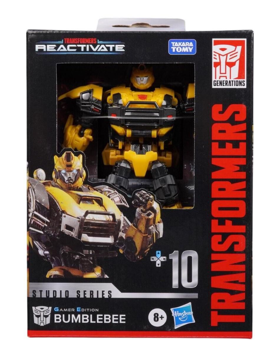 Figura de colección articulada Transformers Bumblebee deluxe 4