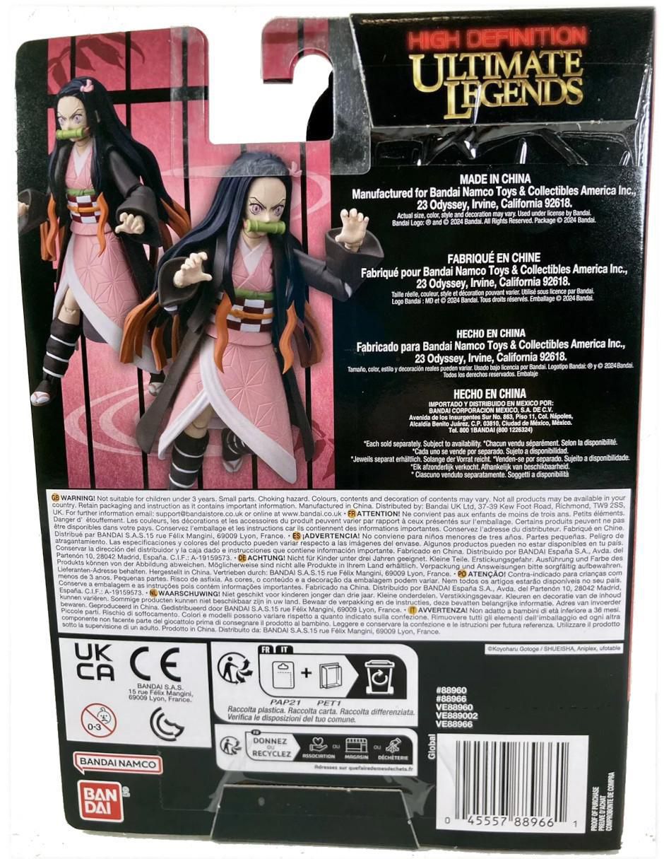 Figura de colección articulada Demon Slayer Nezuko Kamado collectors 3