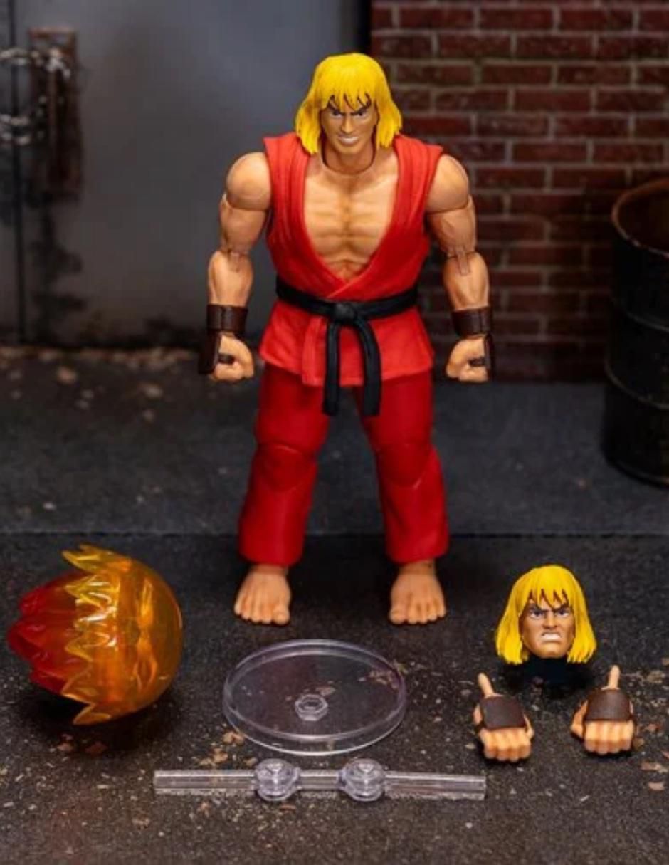 Figura de colección articulada Street Fighter Ken ultimate 3