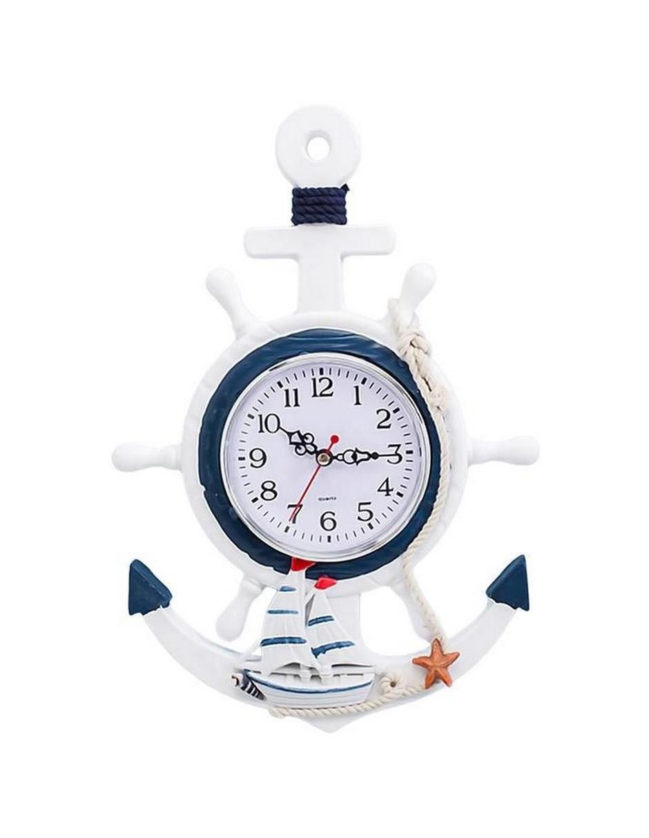 Reloj de pared de madera