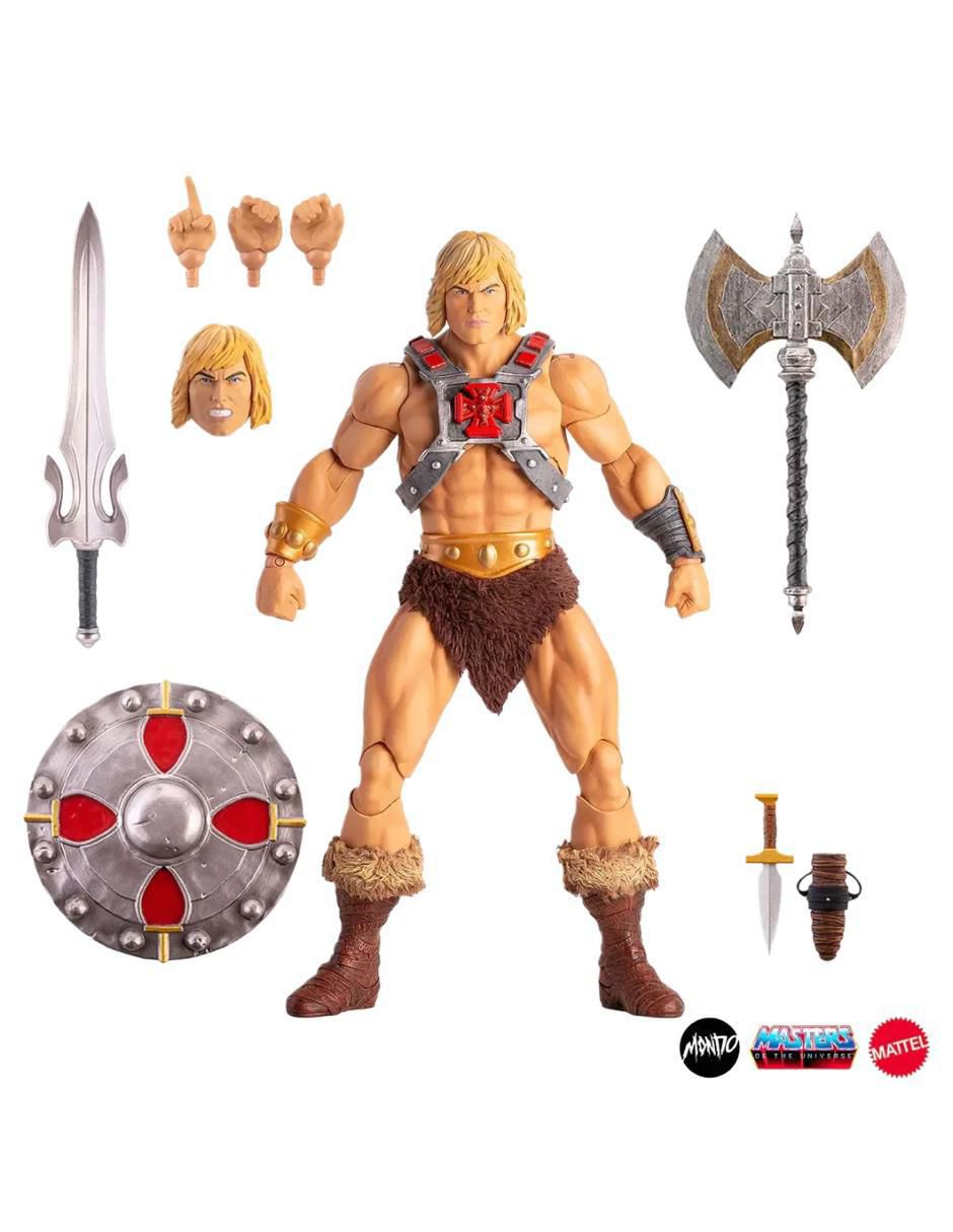 Figura de colección articulada Masters of the Universe He-Man deluxe 2