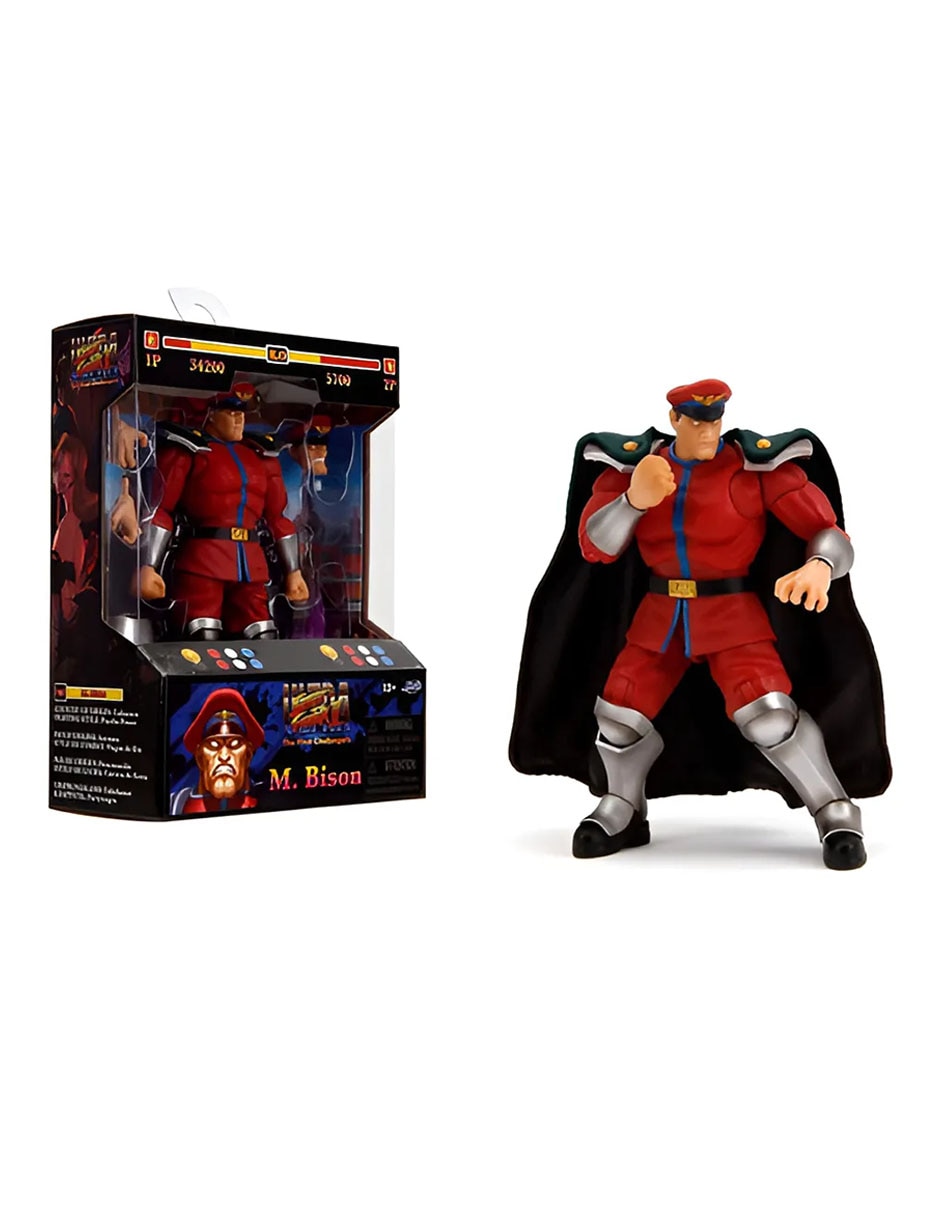Figura de acción articulada Street Fighter M. Bison fans Figura de acción articulada Street Fighter M. Bison fans