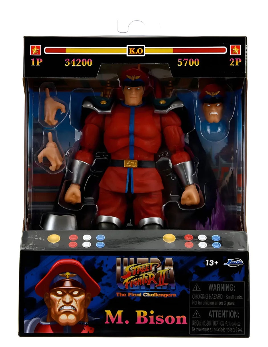 Figura de acción articulada Street Fighter M. Bison fans 4