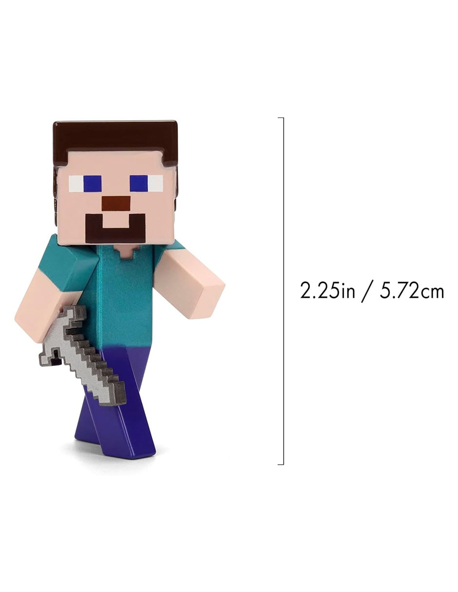 Set figuras acción Minecraft Diferentes personajes 8