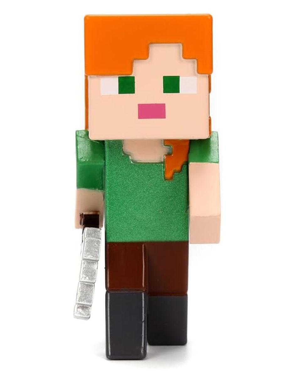Set figuras acción Minecraft Diferentes personajes 4