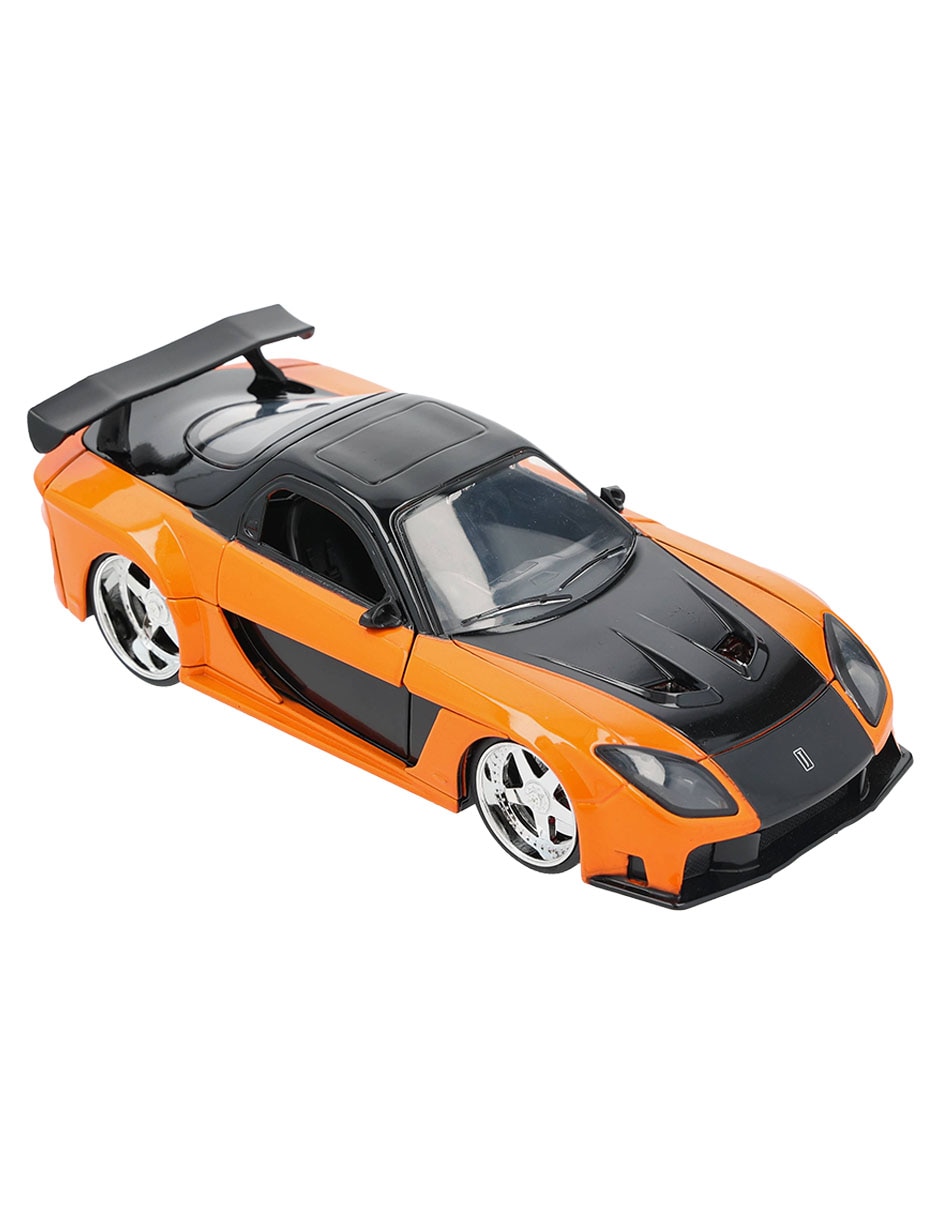 Vehículo 1:24 Fast & Furious Han & Mazda Rx-7 4