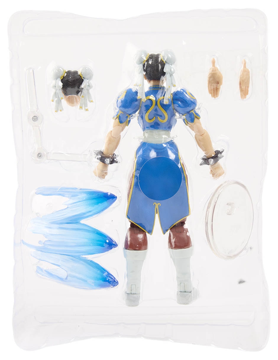Set figuras acción articulada Street Fighter Chun Li 3