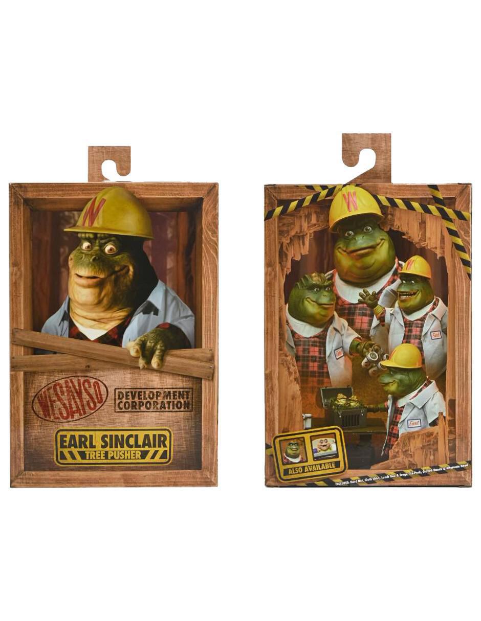 Figura de colección articulada Dinosaurios Earl Sinclair 4