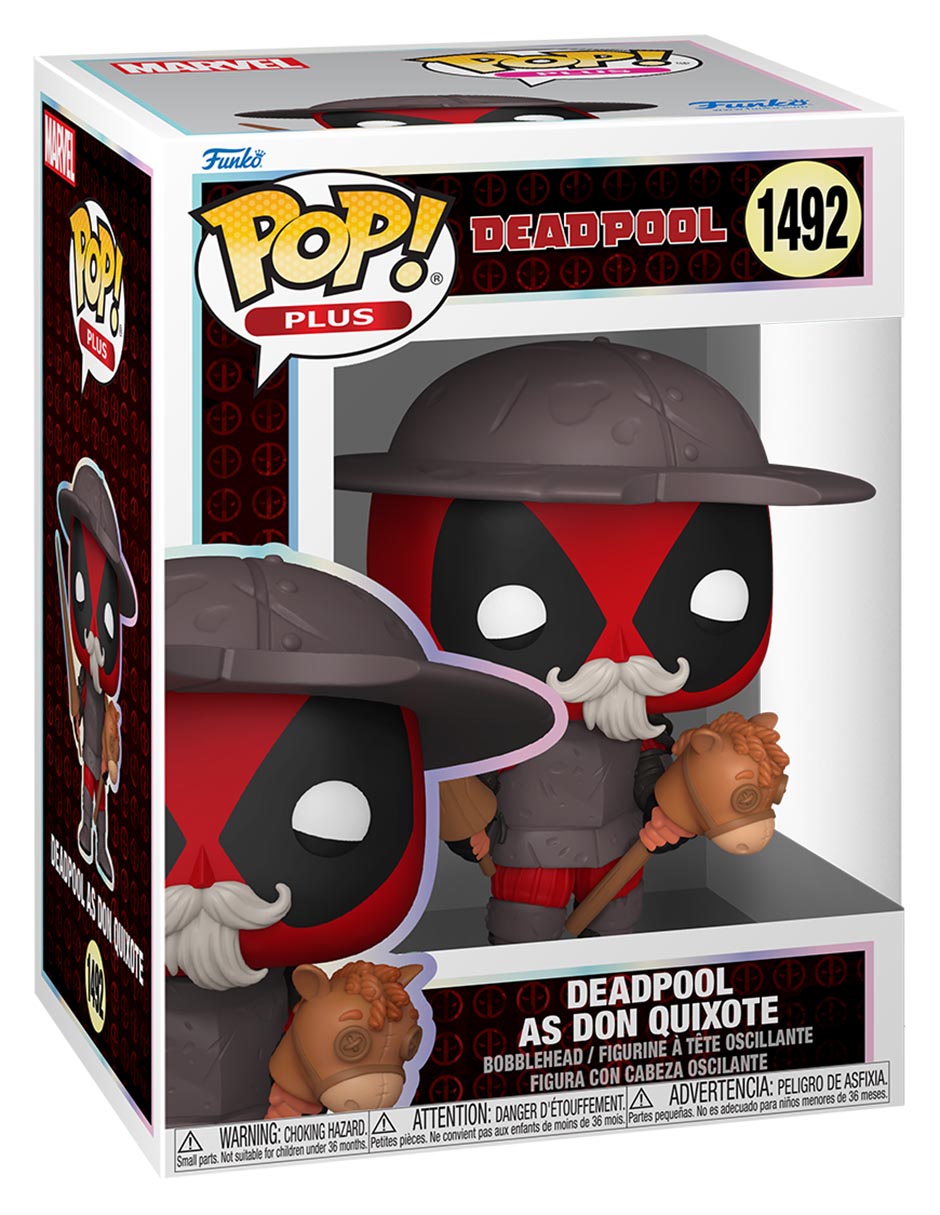 POP! Plus Deadpool as Don Quixote cabeza oscilante 2