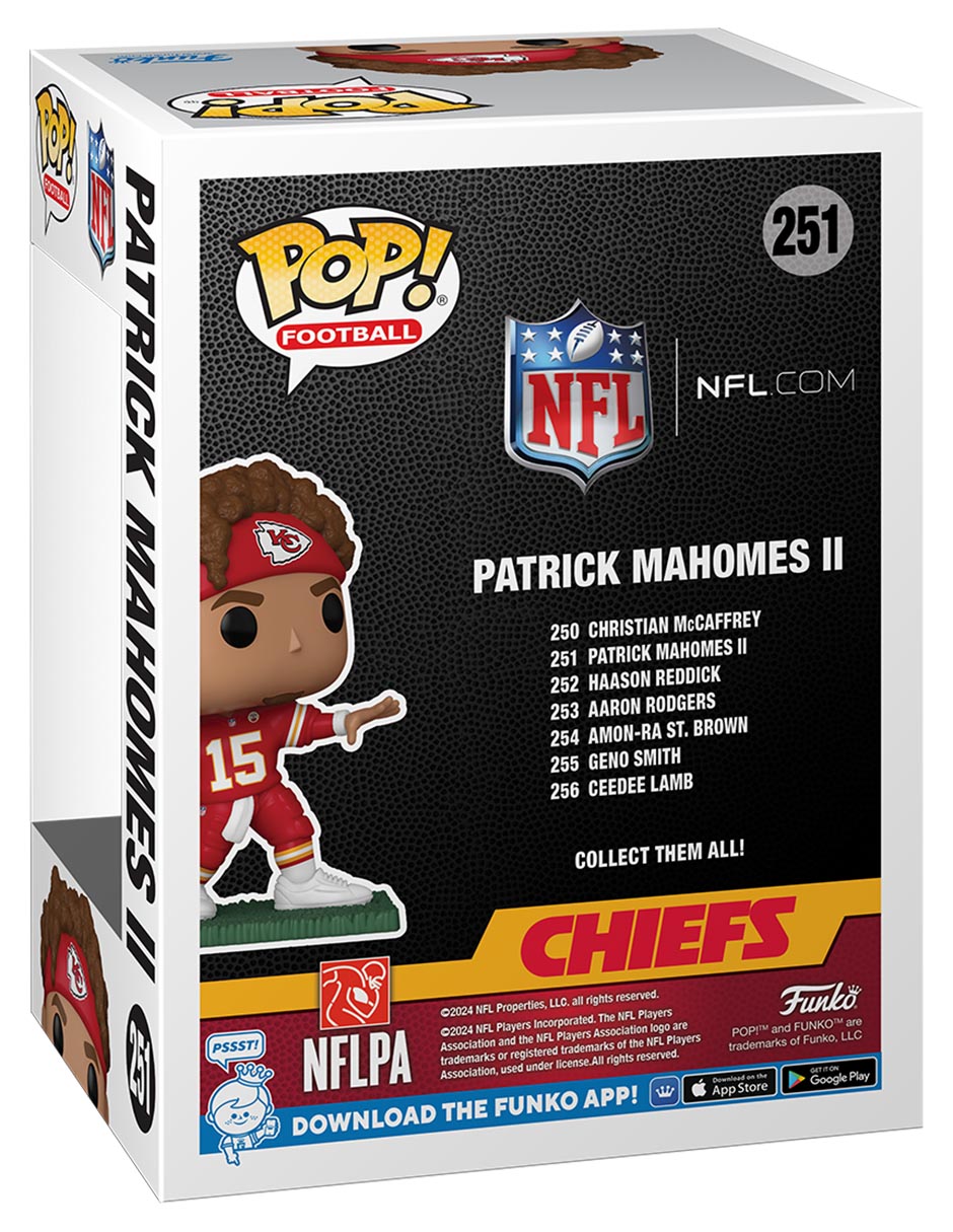 POP! Football NFL Chiefs Patrick Mahomes II 2