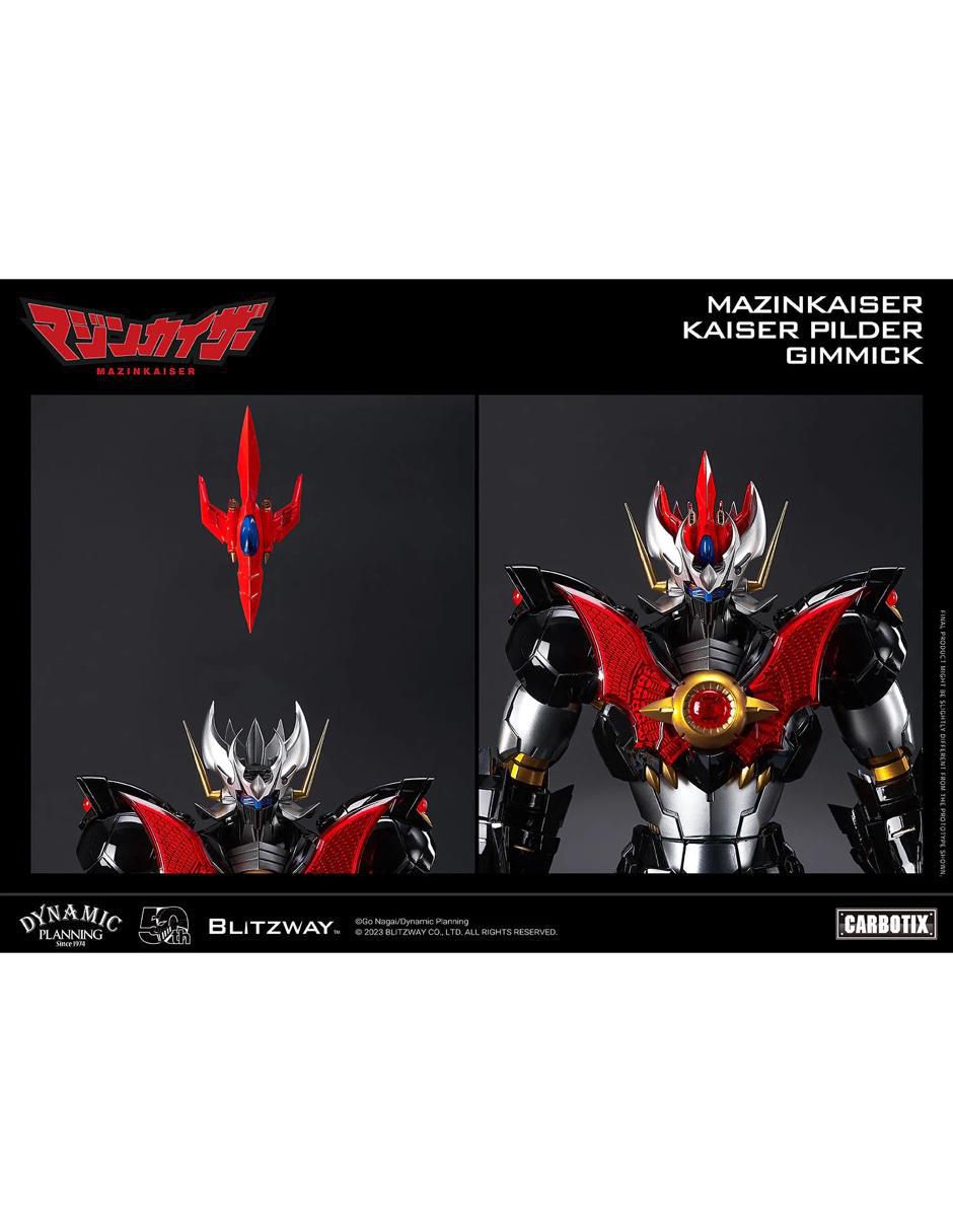 Figura de colección articulada Mazinger Z con luz 14