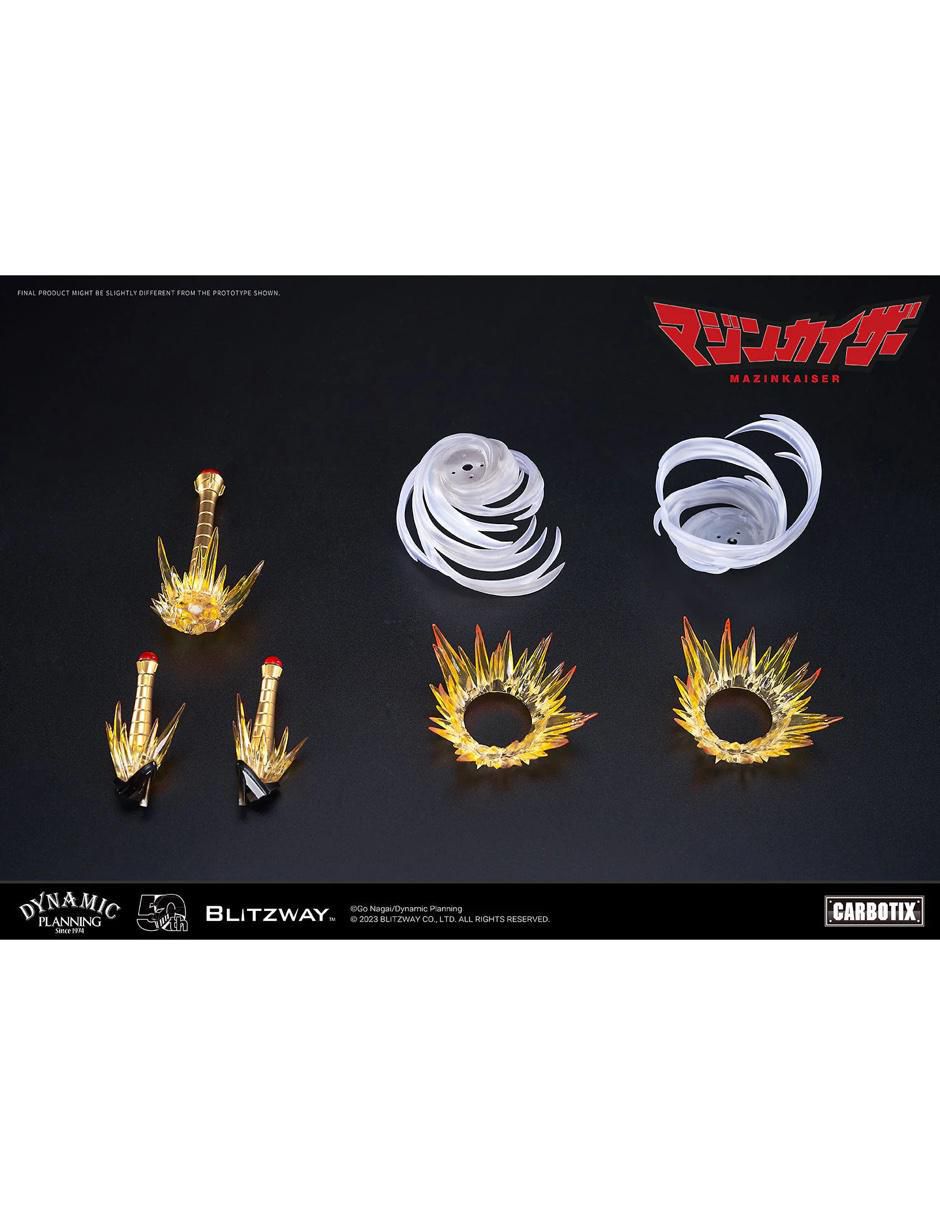 Figura de colección articulada Mazinger Z con luz 15