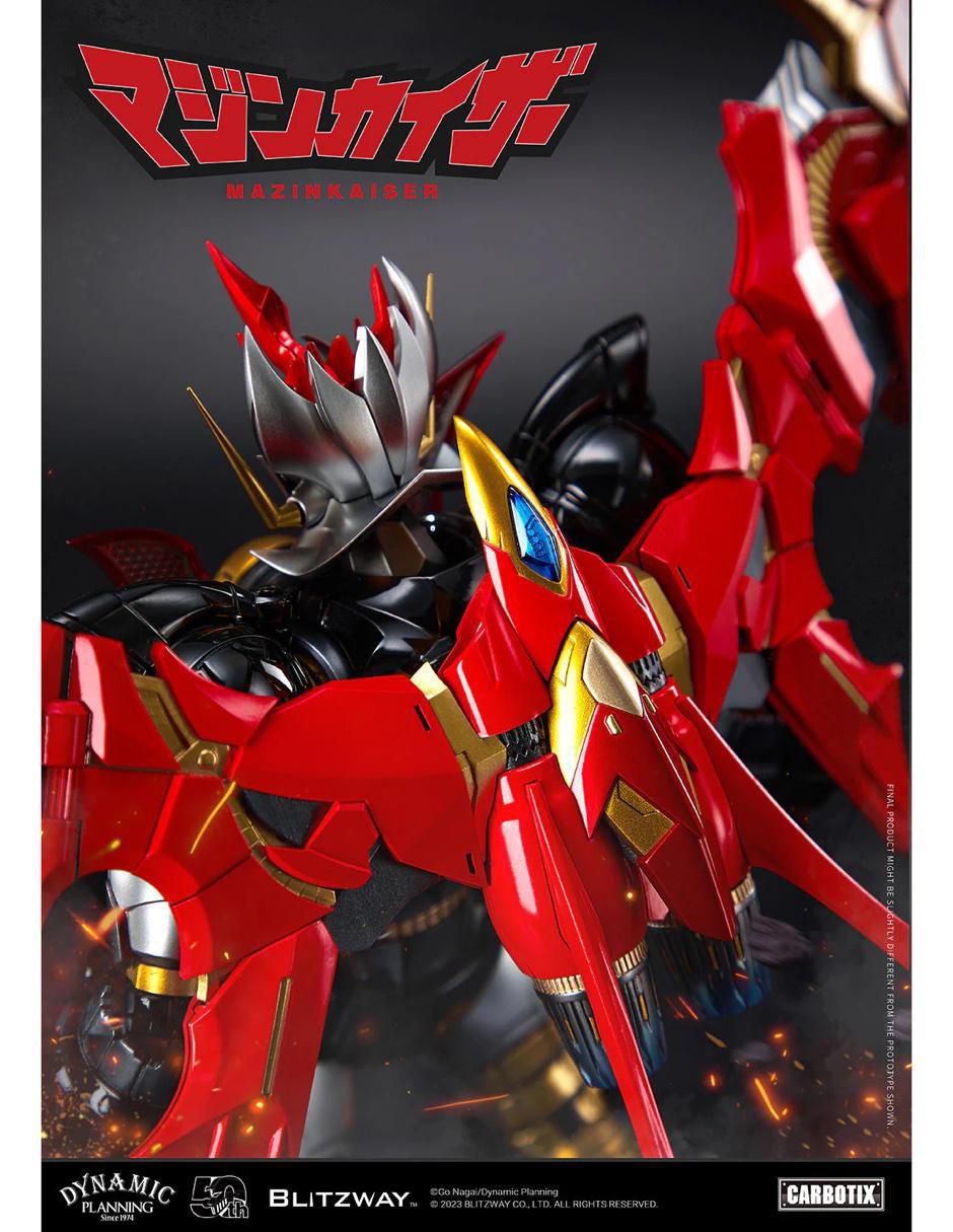 Figura de colección articulada Mazinger Z con luz 10