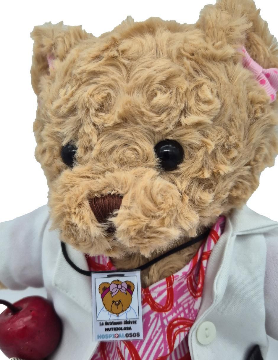 Peluche de Oso Hecho a mano de 34 cm 4