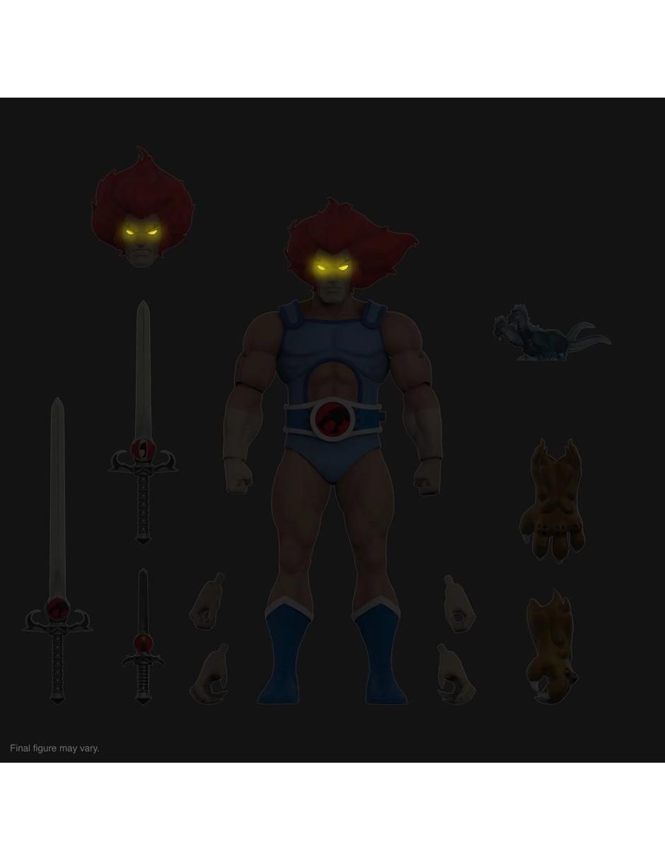 Figura de colección articulada Thundercats Lion-O con luz 4