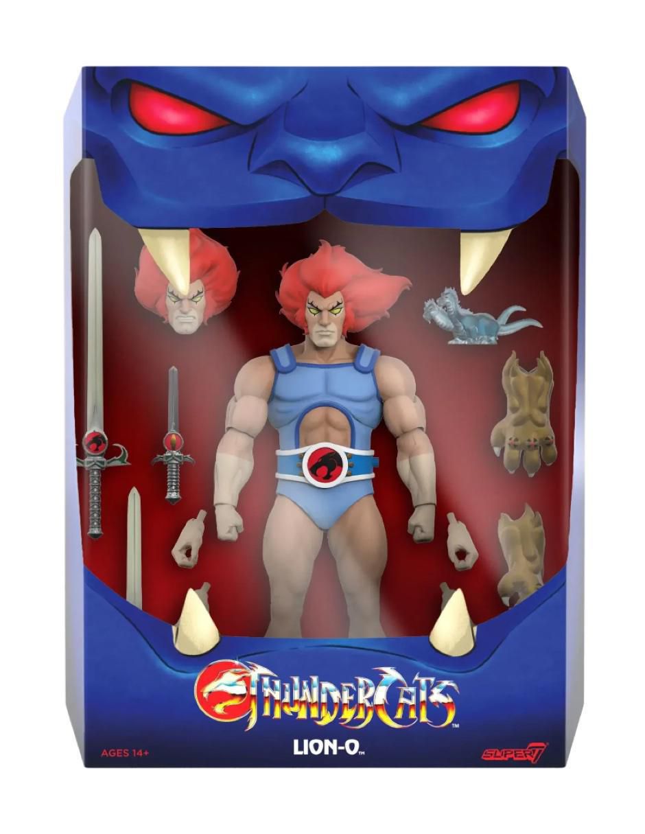 Figura de colección articulada Thundercats Lion-O con luz 5