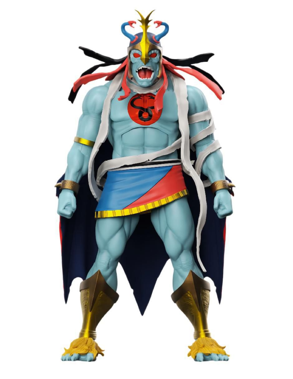 Figura de colección articulada Thundercats Mumm-Ra con luz Figura de colección articulada Thundercats Mumm-Ra con luz