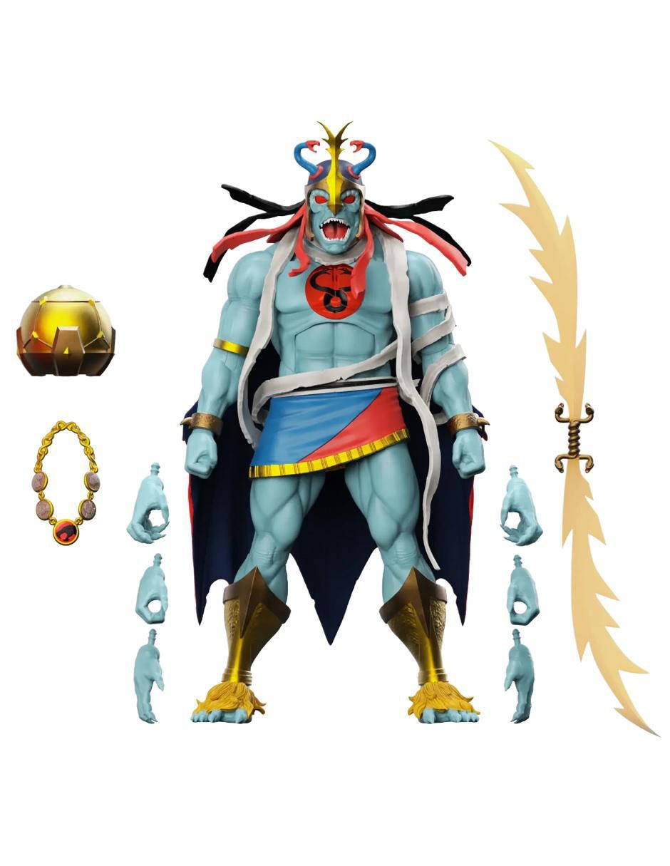 Figura de colección articulada Thundercats Mumm-Ra con luz 2