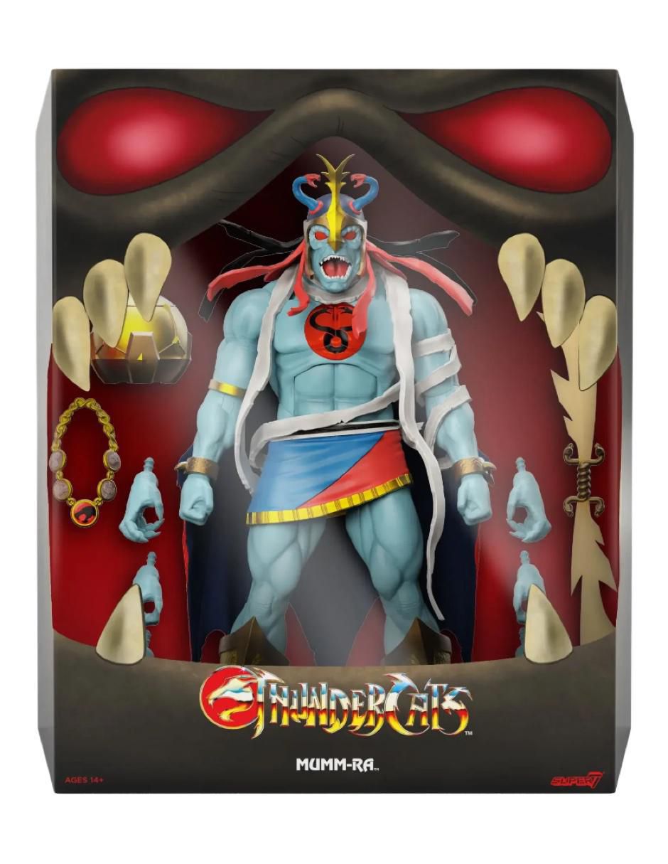 Figura de colección articulada Thundercats Mumm-Ra con luz 3