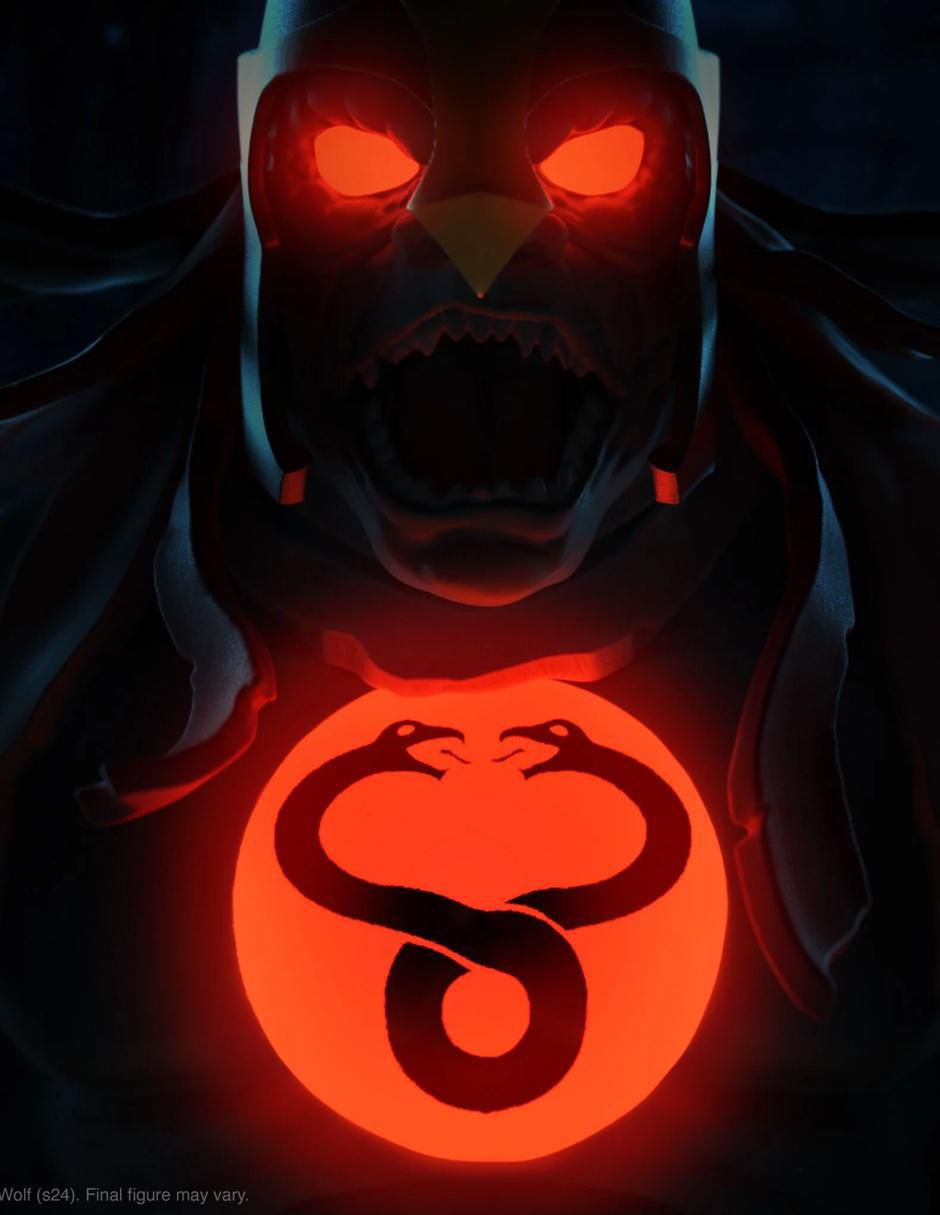 Figura de colección articulada Thundercats Mumm-Ra con luz 6