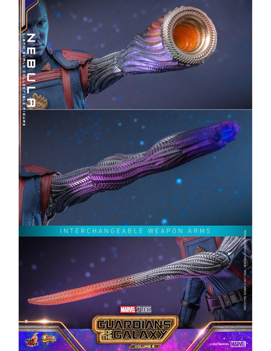 Figura de colección articulada Guardians of the Galaxy Vol. 3 Nebula 5