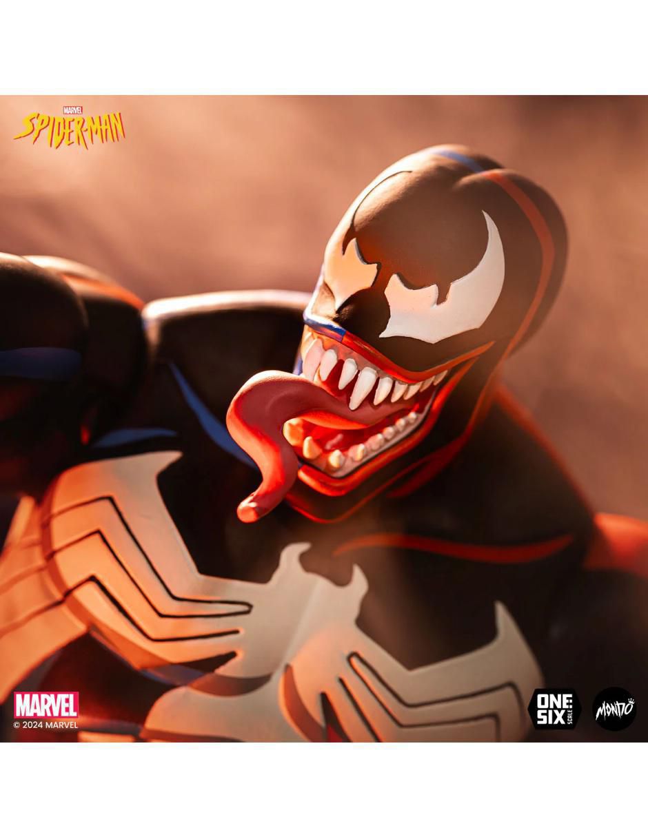 Figura de colección articulada Marvel Spider Man Venom 12