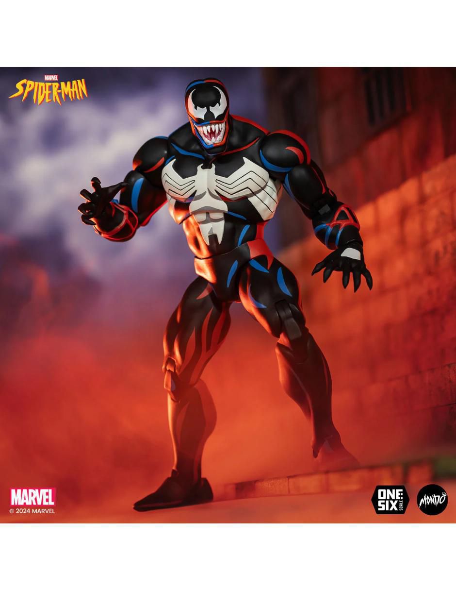 Figura de colección articulada Marvel Spider Man Venom 4