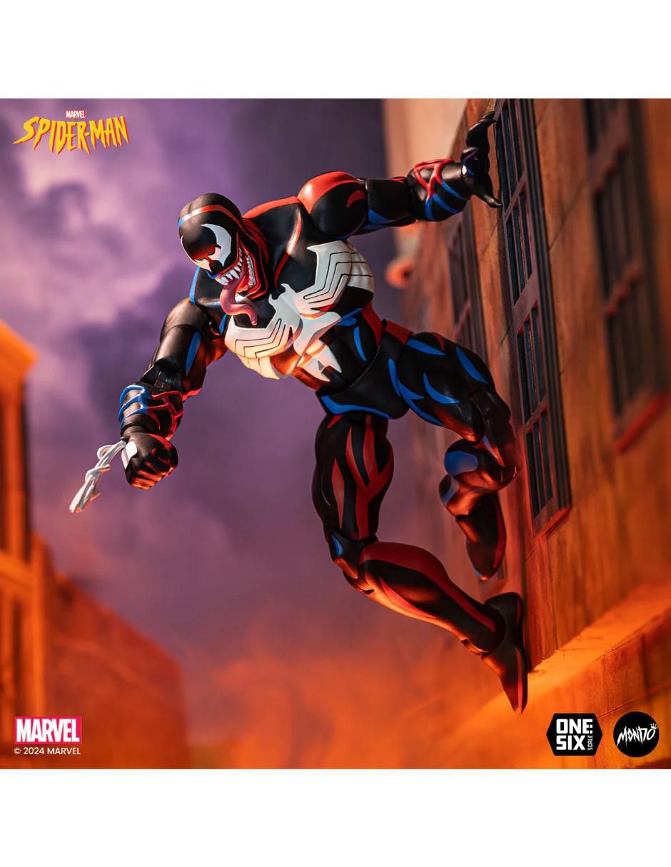 Figura de colección articulada Marvel Spider Man Venom 6