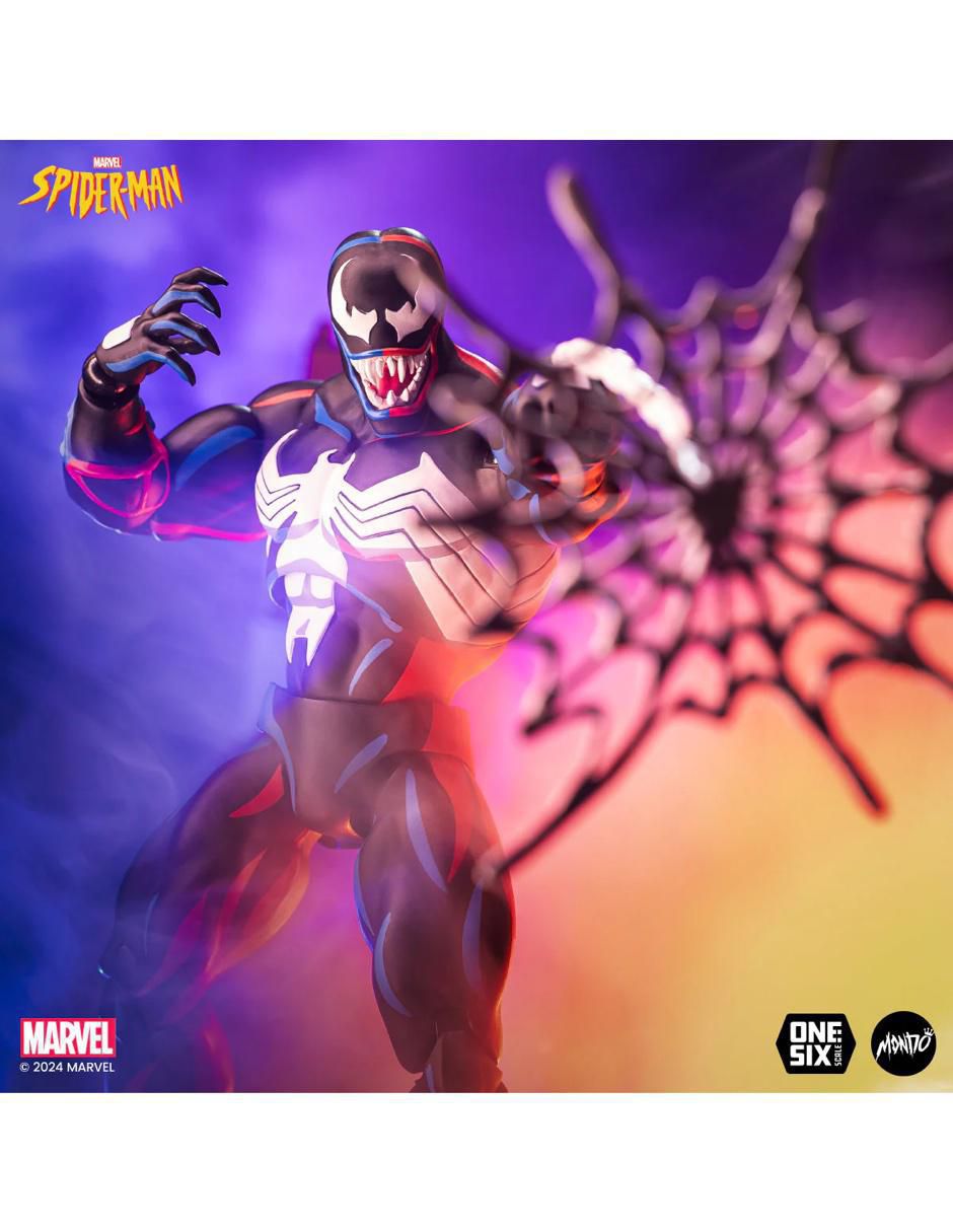 Figura de colección articulada Marvel Spider Man Venom 8