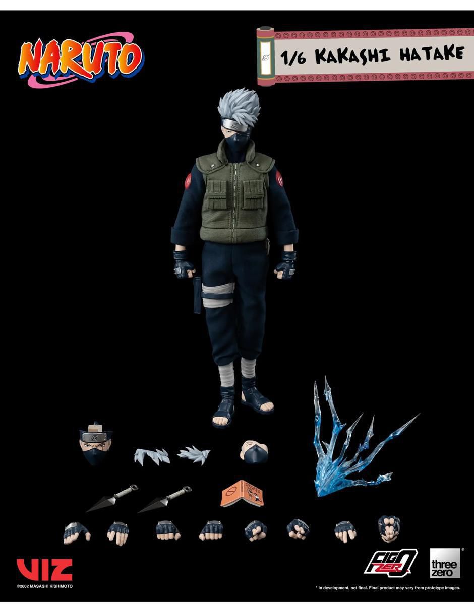 Figura de colección articulada Naruto Kakashi Hatake 2