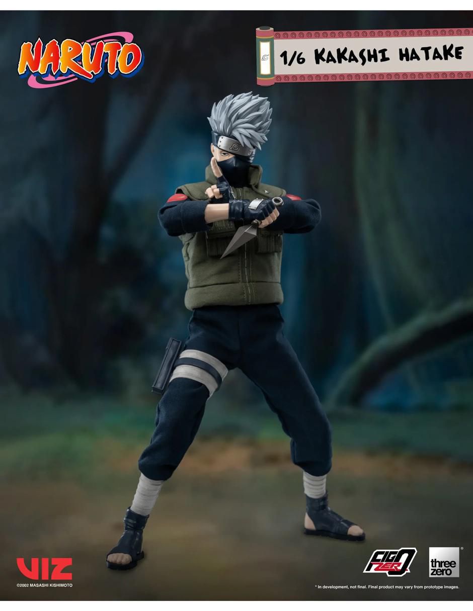Figura de colección articulada Naruto Kakashi Hatake 4
