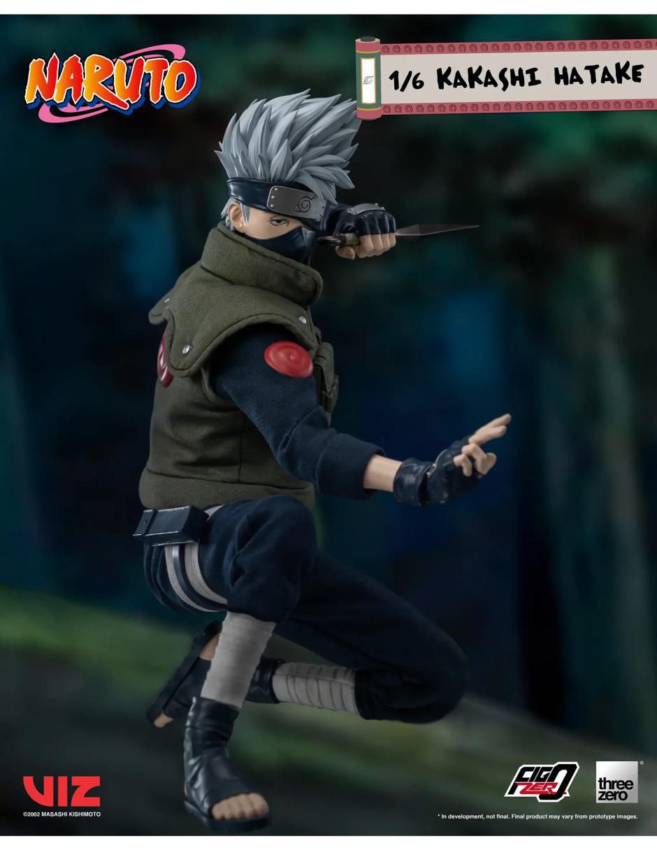 Figura de colección articulada Naruto Kakashi Hatake 5