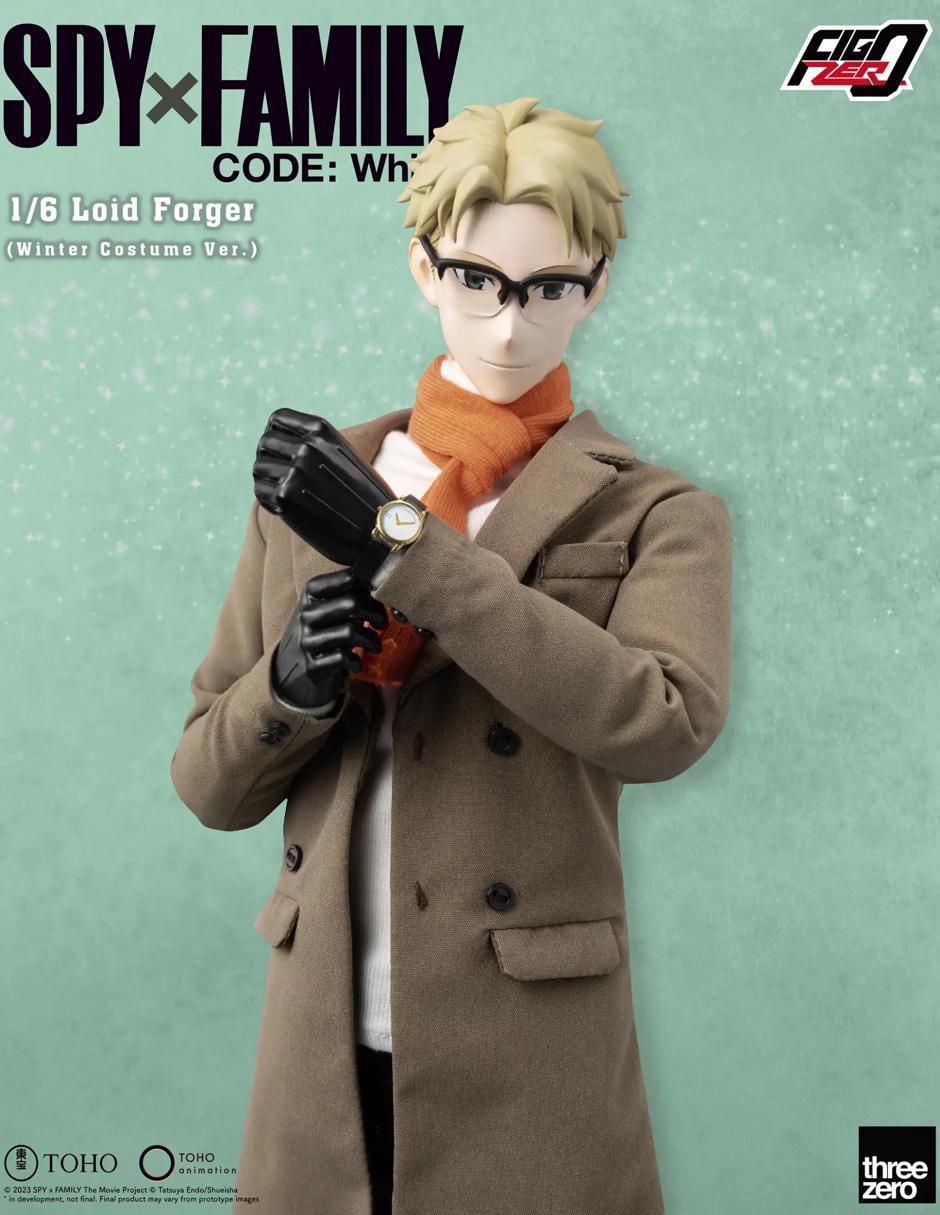 Figura de colección articulada Spy x Family Loid Forger 10