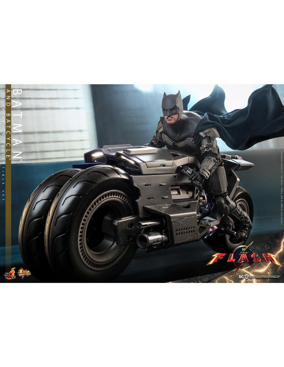 Set figuras acción articulada The Flash Batman con luz 5