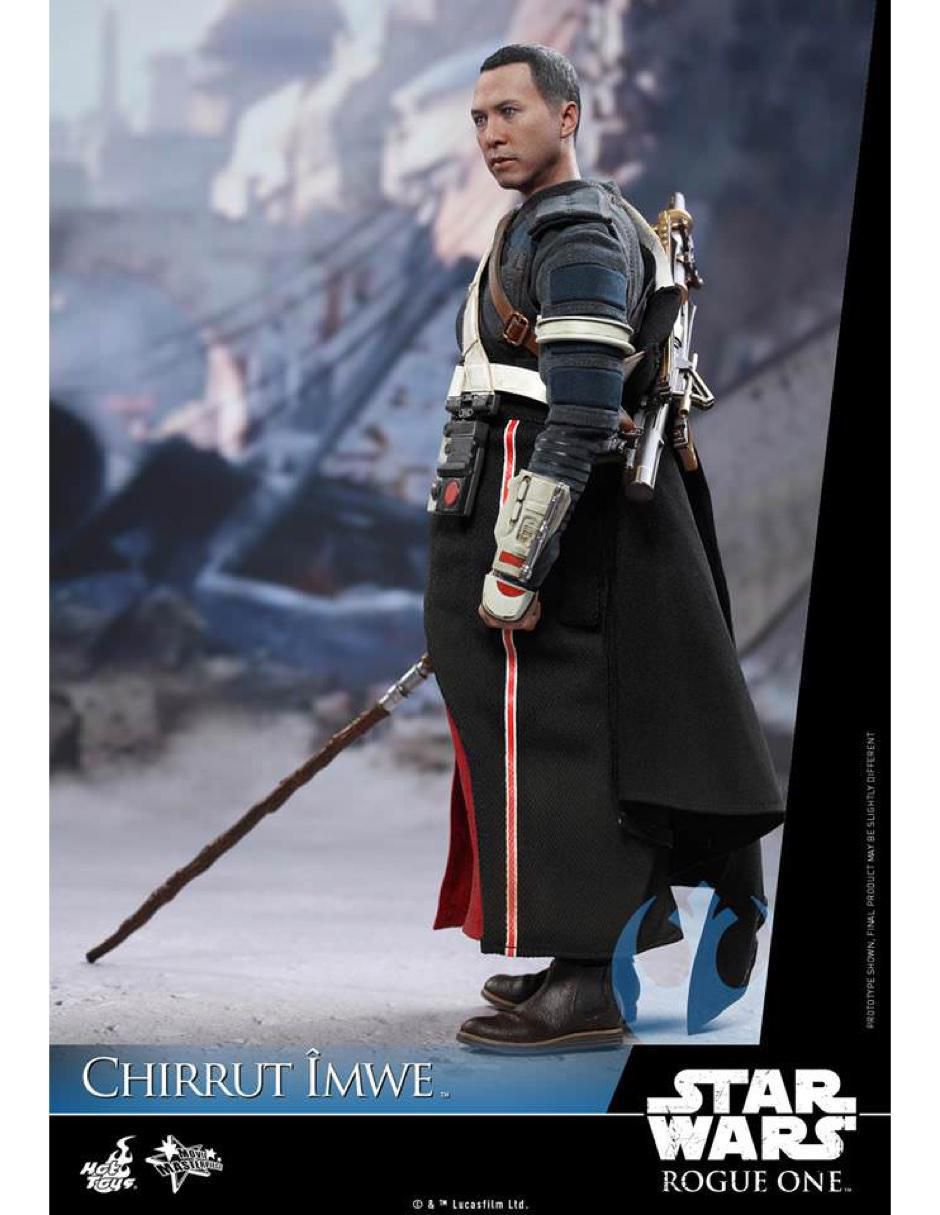 Figura de colección articulada Star Wars Rogue One Chirrut Imwe deluxe 7