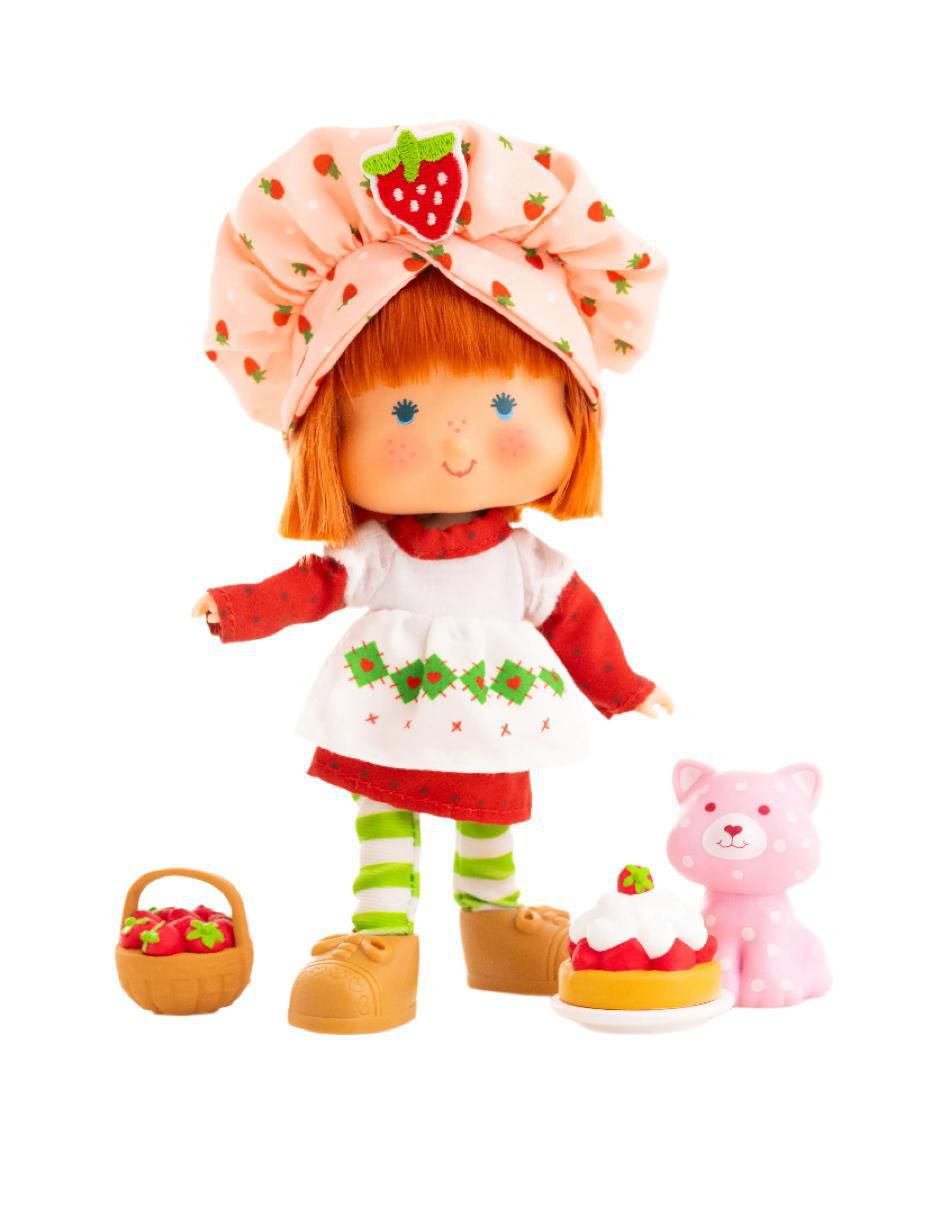 Figura de colección articulada Strawberry Shortcake Rosita Fresita collectors 2
