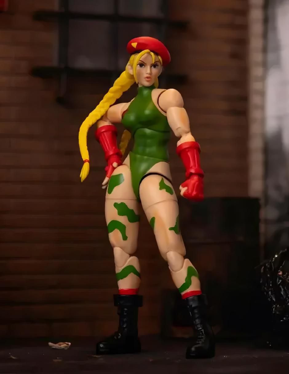 Figura de colección articulada Street Fighter Cammy 5