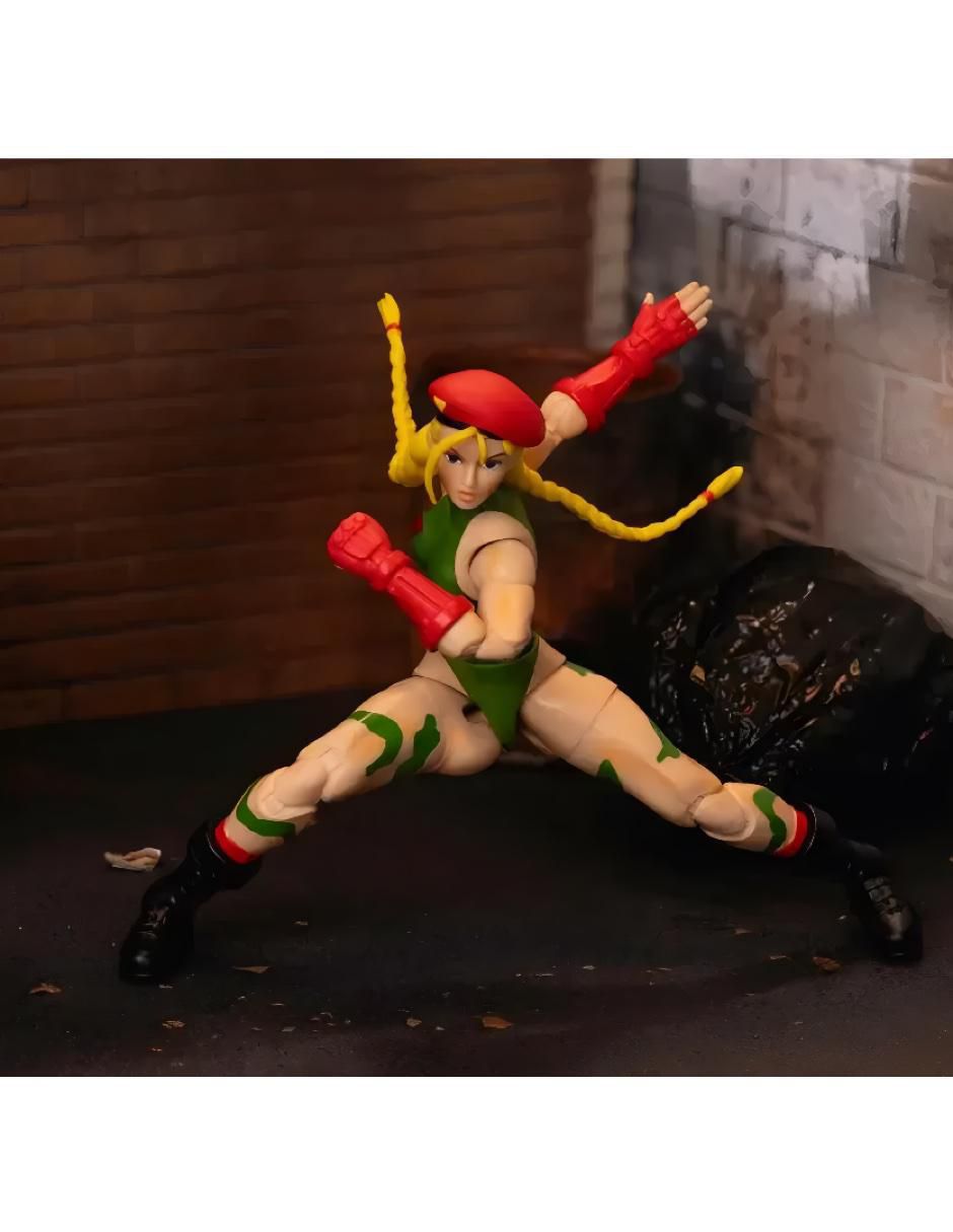 Figura de colección articulada Street Fighter Cammy 10