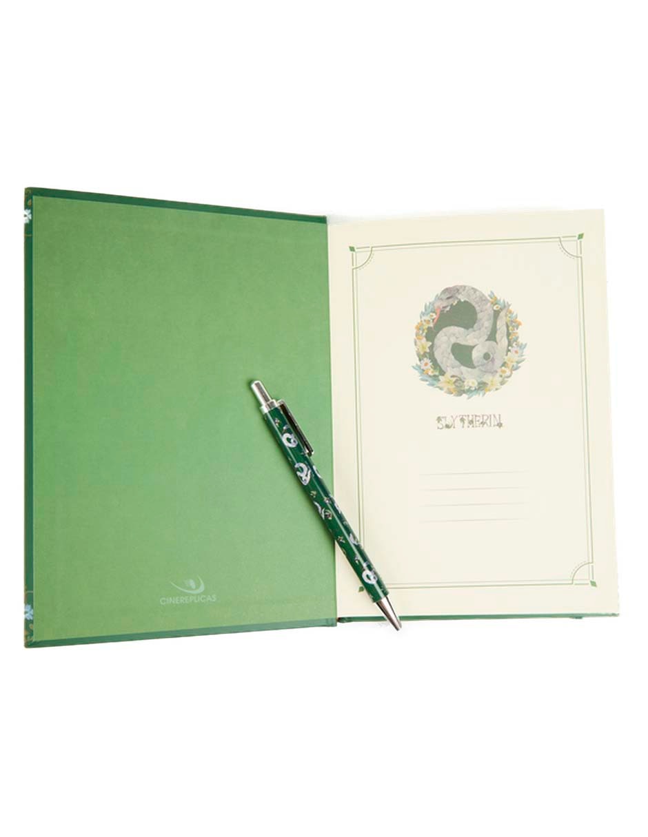 Cuaderno Slytherin diferentes diseños 3