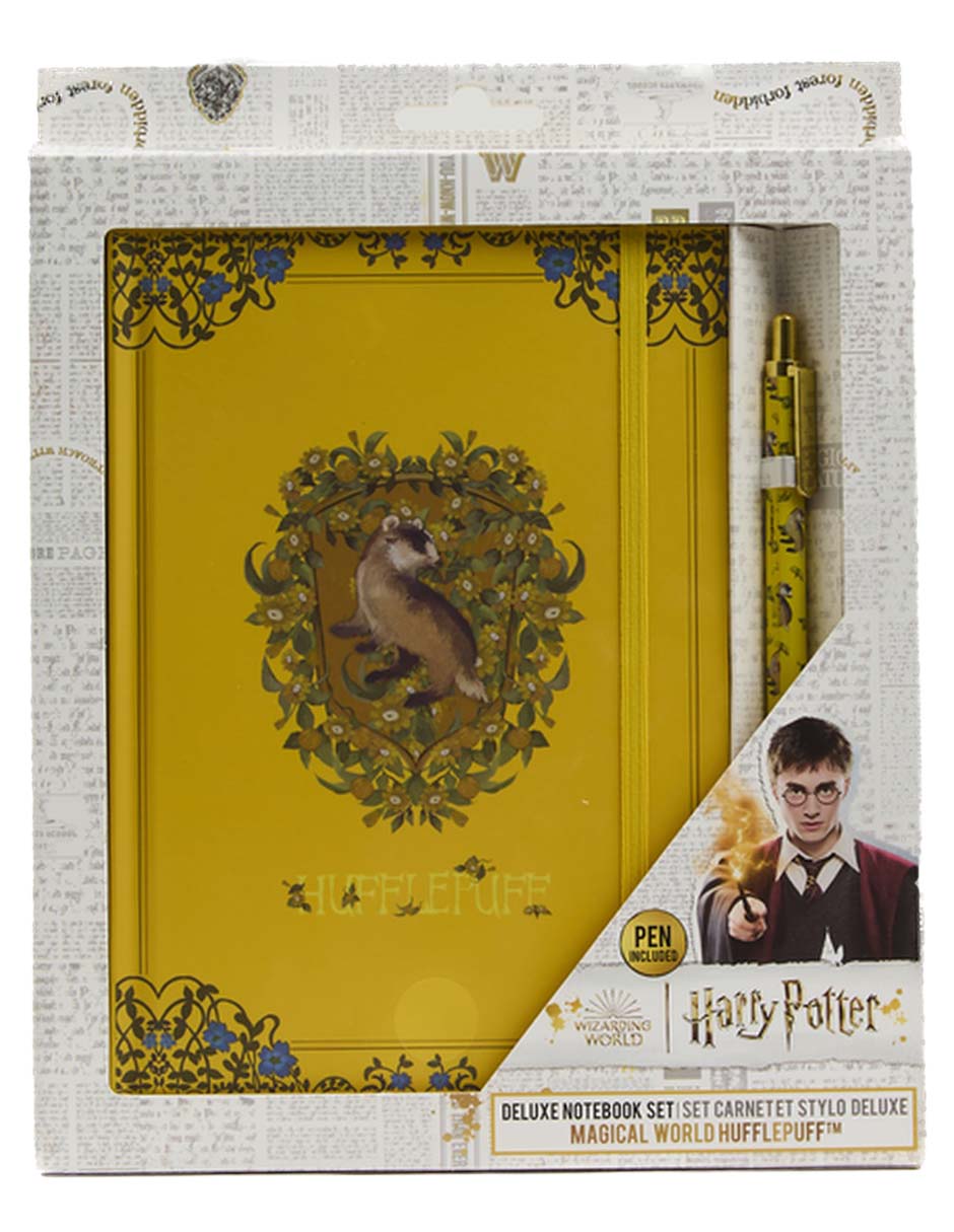Cuaderno Hufflepuff diferentes diseños 5