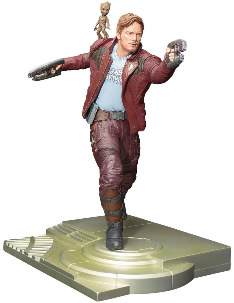 Estatua articulada Guardianes de la Galaxia Star-Lord especial Estatua articulada Guardianes de la Galaxia Star-Lord especial