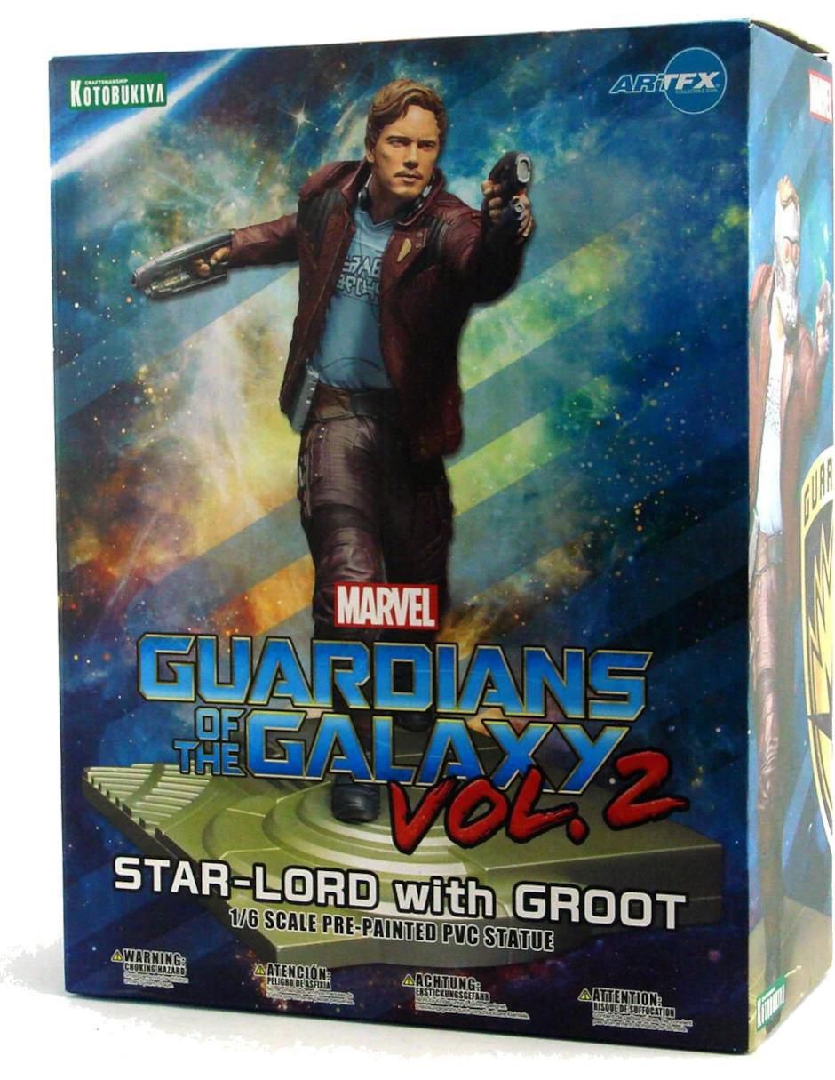 Estatua articulada Guardianes de la Galaxia Star-Lord especial 2