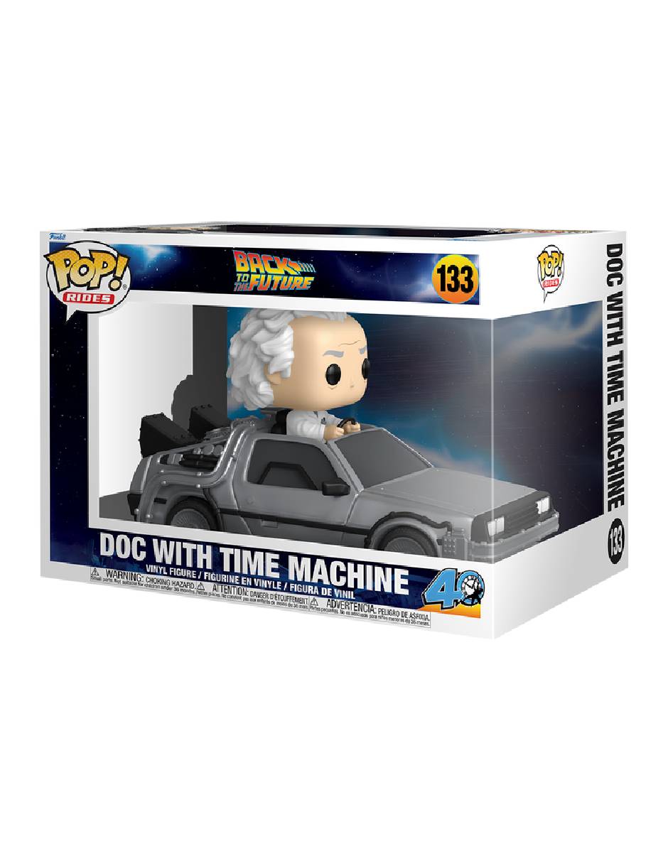 Funko POP! Rides Back to the future Doc with Time Machine 2