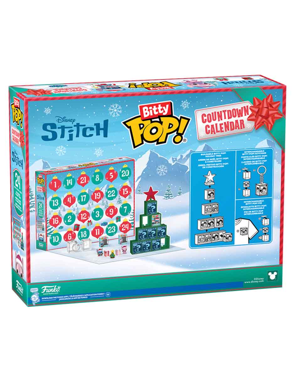 Calendario de adviento POP! Biity Lilo & Stitch Stitch y Ángel 3