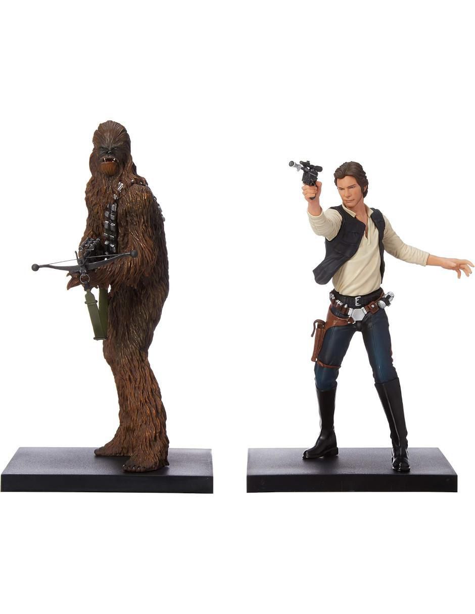 Set figuras acción Star Wars Han Solo & Chewbacca Set figuras acción Star Wars Han Solo & Chewbacca
