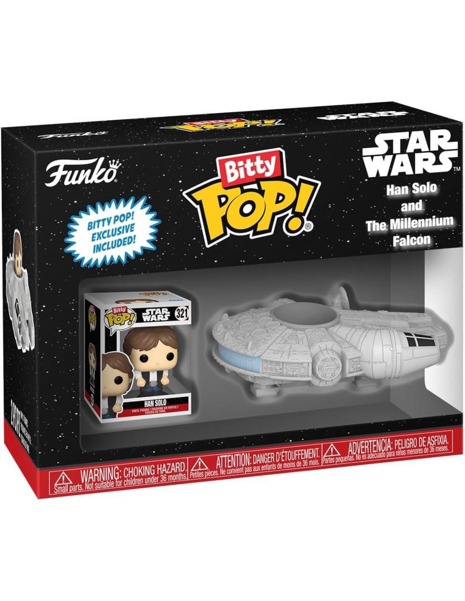 Set figuras acción Star Wars Han Solo and The Millennium Falcon 2