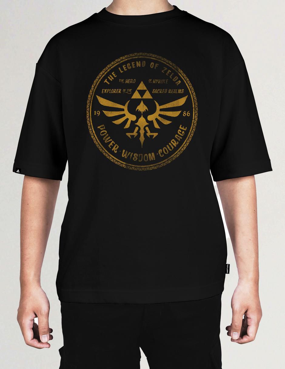 Playera zelda cuello redondo para hombre 2