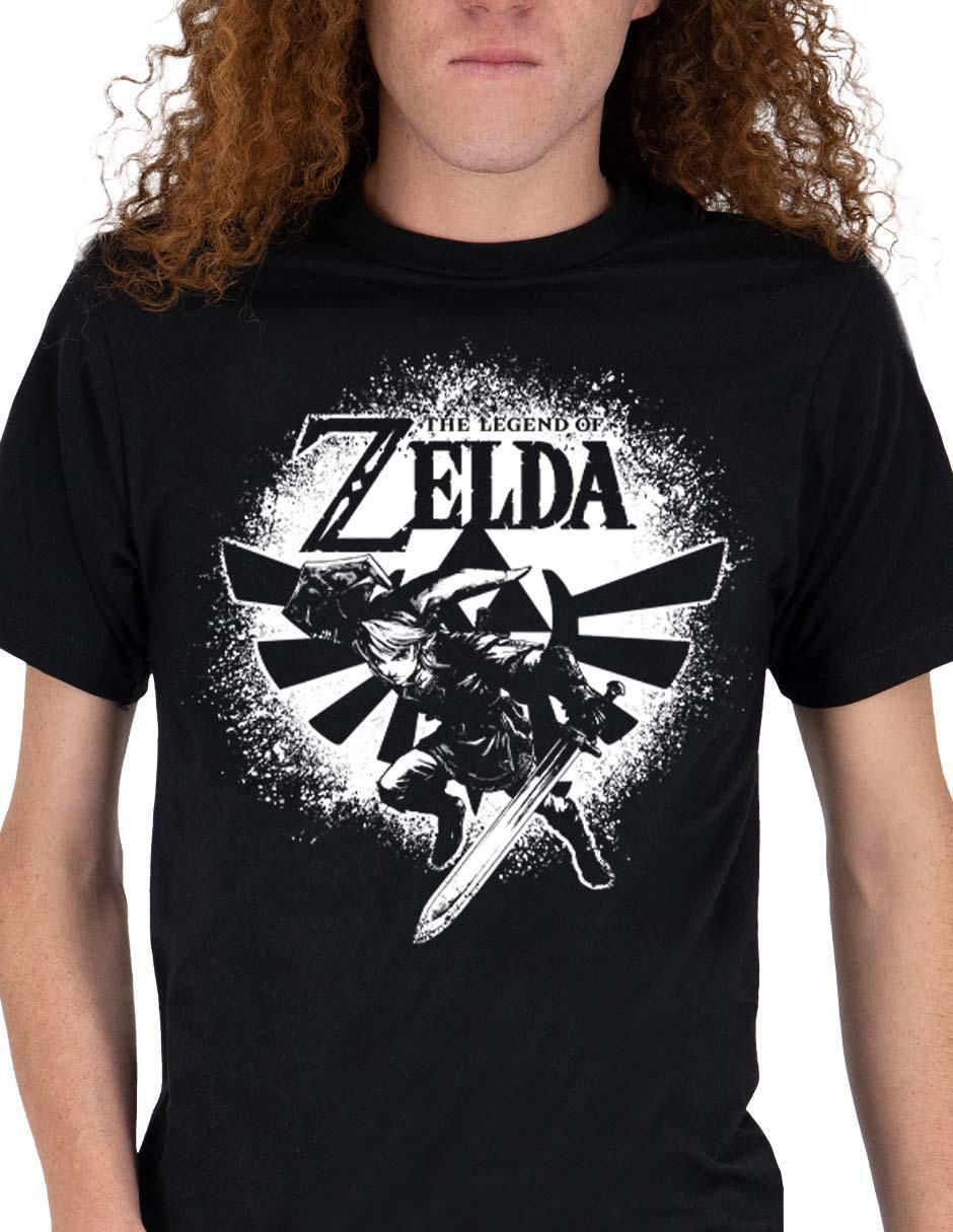 Playera zelda cuello redondo para hombre 2