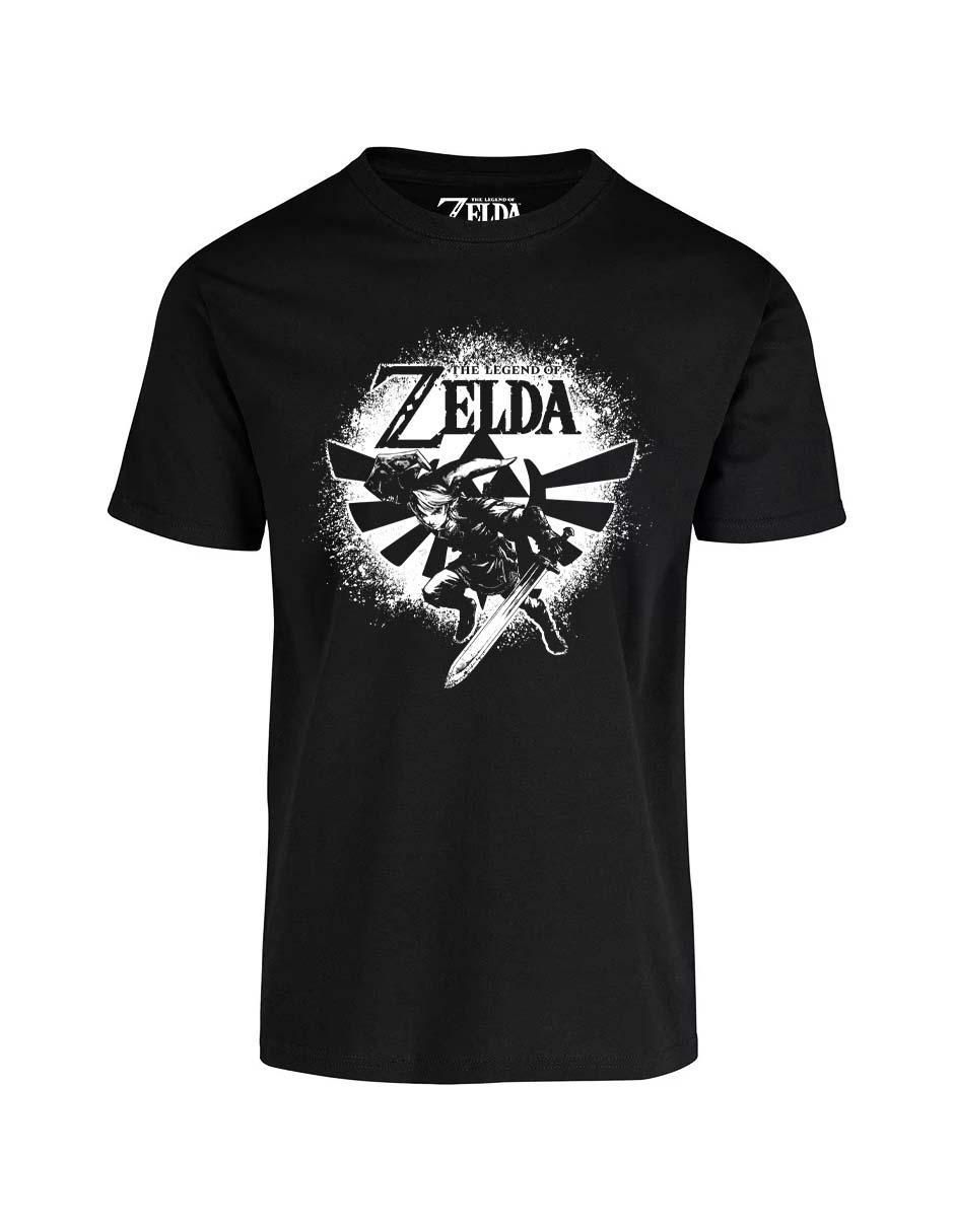 Playera zelda cuello redondo para hombre 4